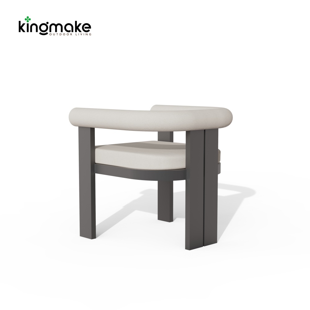Modern Aluminum Frame Outdoor Dining Chair – Mali Collection