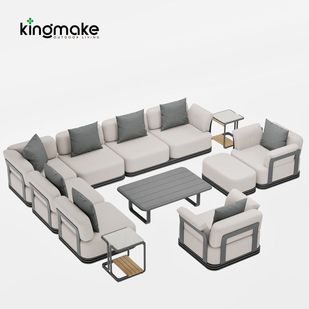 Layva Collection L-Shape Sectional Sofa Set
