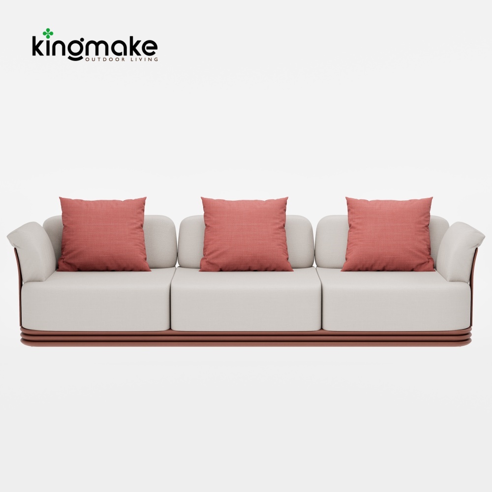 Layva Collection Modern Aluminum Sofa Set
