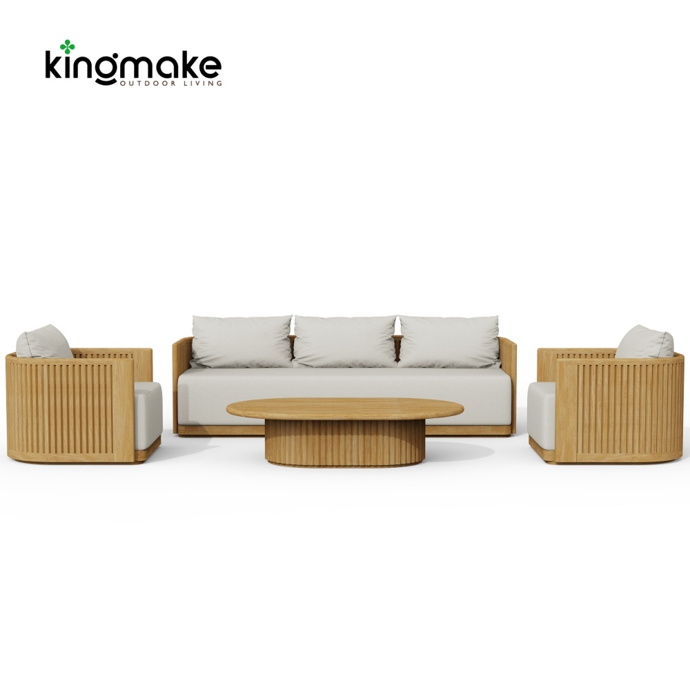 Amalfi Collection Teak Outdoor Sofa Set