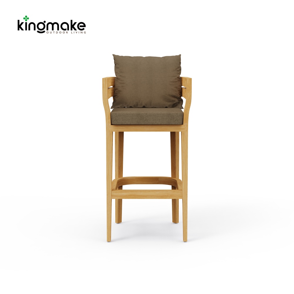 Cima Collection Teak Outdoor Bar Set