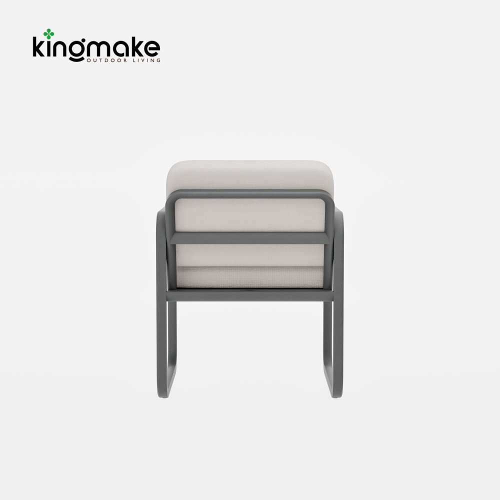 Modern Aluminum Frame Outdoor Dining Chair – Mali Collection_复制