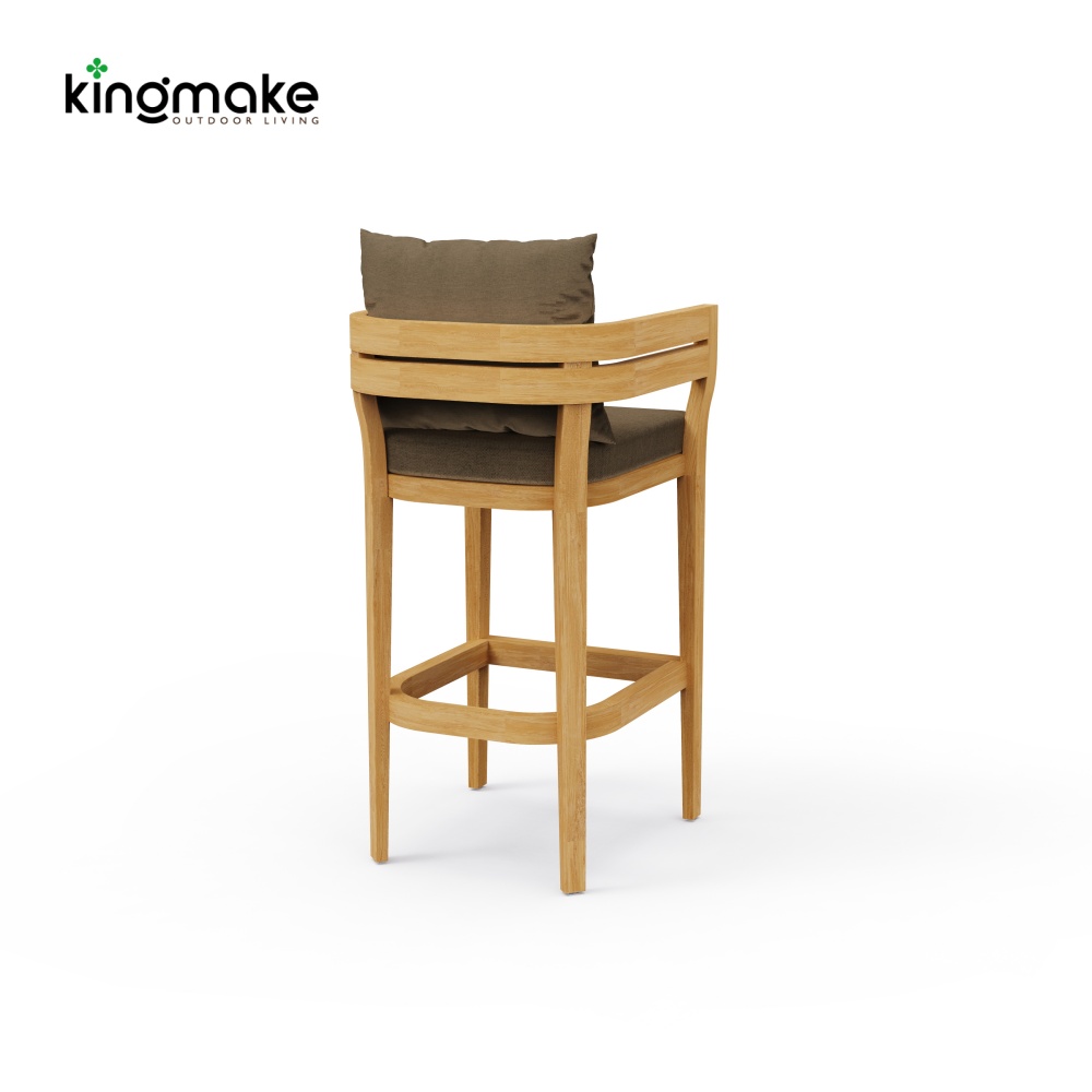 Cima Collection Teak Outdoor Bar Set