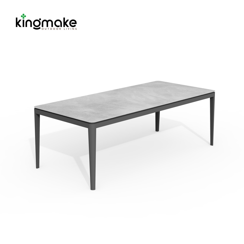 Albert Collection Rope Weave Aluminum Outdoor Dining Set