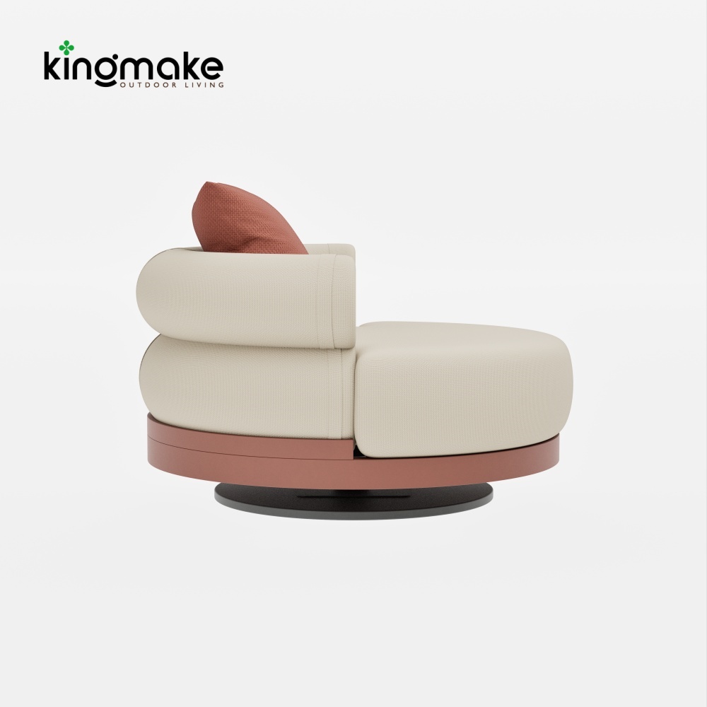 Duvo Collection Aluminum Corner Sofa Set