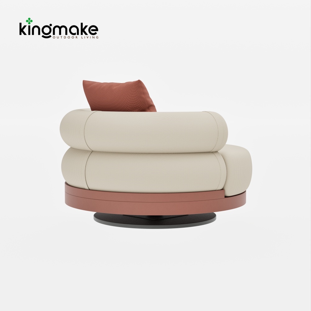 Duvo Collection Aluminum Corner Sofa Set