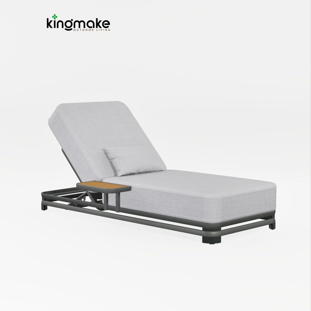 High-End Aluminum Sun Lounger KM18037