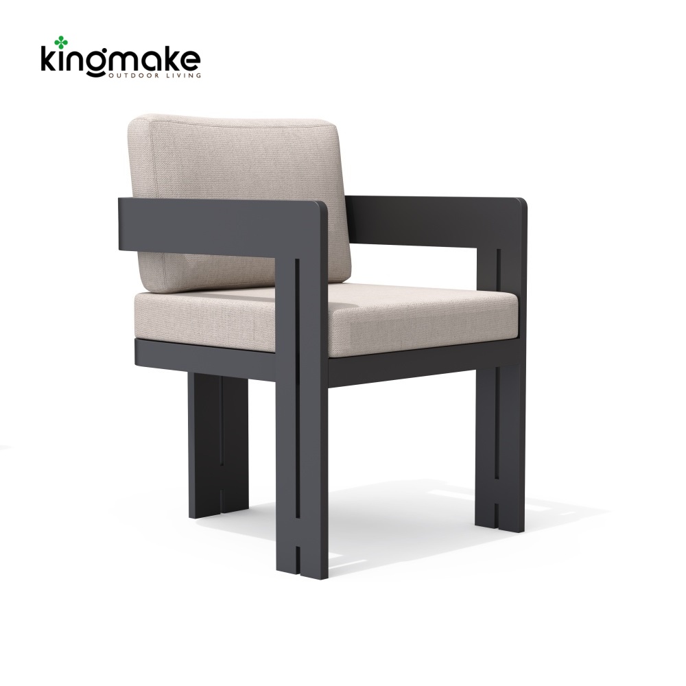 Modern Aluminum Neo Collection Outdoor Chair KMD18026
