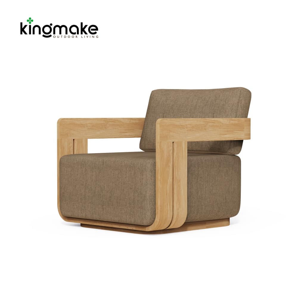 Modern Teak Neo Collection Outdoor Sofa KM18026-T