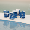Blue EQ Rope Woven Outdoor Dining Set KMD18005