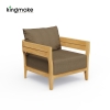 Cima Collection Teak Outdoor Single Sofa