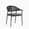 Modern Aluminum Woven Garden Chair KM3210