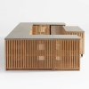 Premium Solid Teak Outdoor Kitchen Cabinets KMO1501