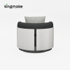 minilalist vita corner collection swivel sofa 