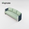 Modern Aluminum URound Collection Sofa KM18014