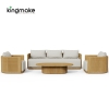 Amalfi Collection Teak Outdoor Sofa Set