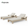 Modern Teak Sun Lounger KM18038