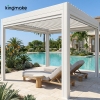 Modern White Aluminum Pergola KM18039-2
