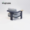 Modern Aluminum Rope Woven Single Sofa KMD18001