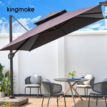 High-end Aluminum Cantilever Umbrellas KM8204