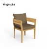 Cima Collection Teak Outdoor Dining Set 