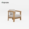 Luxury Teak Outdoor Sofa KM18042