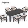 Modern Aluminum Neo Collection Outdoor Dining Set KMD18026
