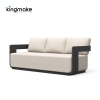 Modern Aluminum Neo Collection Three Seater Outdoor Sofa KM18026