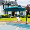 Simple Aluminum Round Outdoor Umbrella KMS8603-4A
