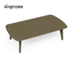 Modern Aged Teak Kael Collection Outdoor Sofa KMD18027
