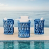 Aluminum Rope Woven Dining Set KMD18005