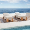High-end Teak Woven Sun Loungers KMD18002