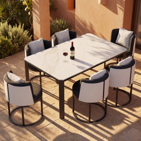 minilalist vita corner collection dining set