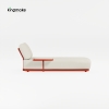 Modern Aluminum Afterglow Collection Sun Lounger KM18013L
