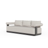 Modern Aluminum Three-Seater Outdoor Sofa – Mali Collection