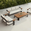 Aluminum Rope Woven Outdoor Sofa KMD18001