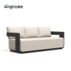 Modern Aluminum Neo Collection Three Seater Outdoor Sofa KM18026