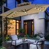 Luxury LED Patio Cantilever Umbrellas KM8602
