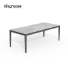 Albert Collection Rope Weave Aluminum Outdoor Dining Set