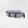 Modern Aluminum Pipeline Collection Two Seaters Sofa KM18015