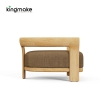Natural Teak Tider Collection Outdoor Sofa KM18036