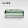 Modern Aluminum URound Collection Sofa KM18014