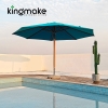 Simple Aluminum Round Outdoor Umbrella KMS8603-4A
