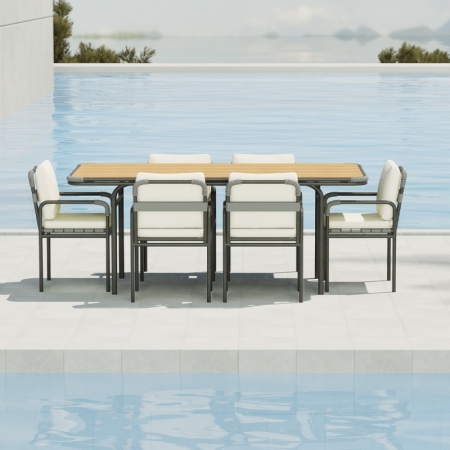 Modern Afterglow Collection Dining Set KM18013T