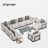 Layva Collection L-Shape Sectional Sofa Set