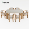 luxury acroa collection teak dining set 