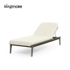 Modern Aged Teak Kael Collection Sun Loungers KMD18027