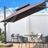 High-end Aluminum Cantilever Umbrellas KM8204