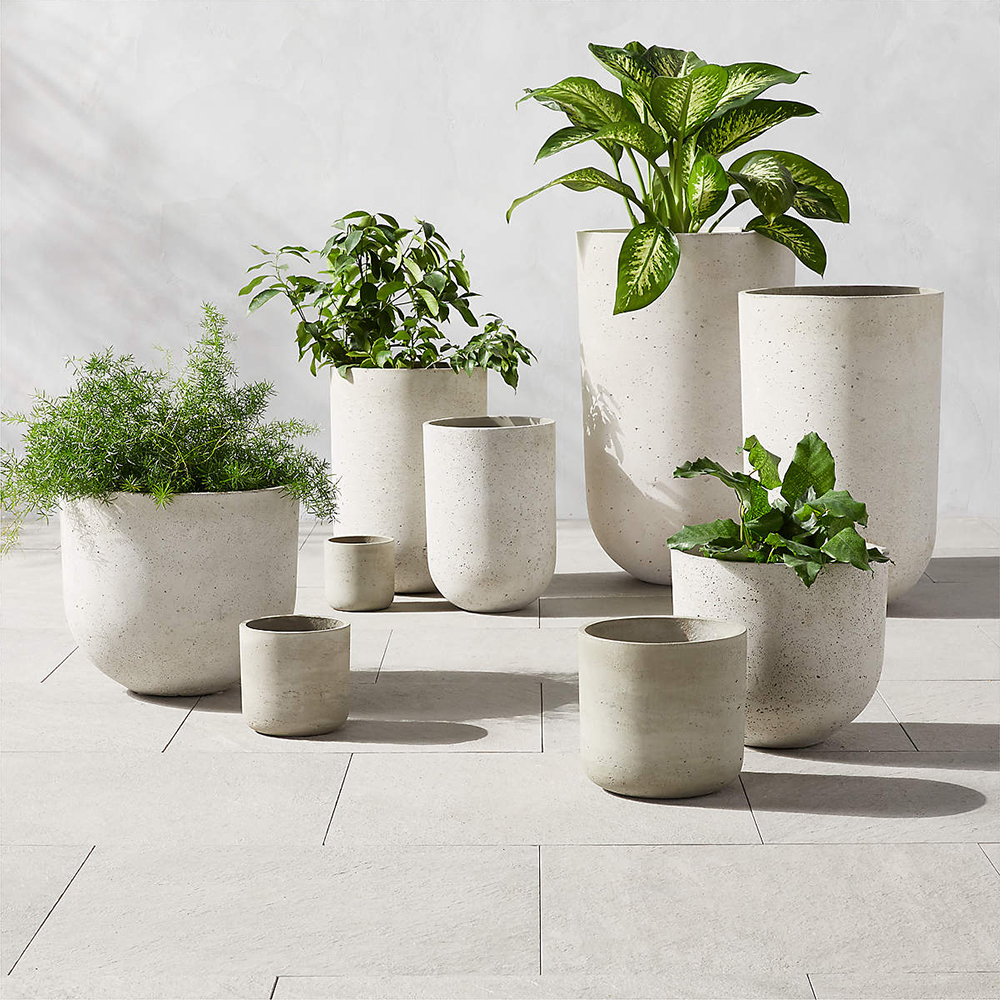 Modern Outdoor Planters & Large Plant Pots