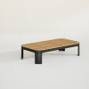 Modern Aluminum Rope Woven Two Seating Sofa KMD18001